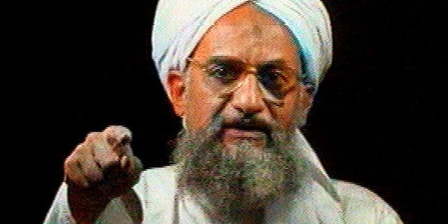 Al-Sawahiri war Nachfolger von Osama bin Laden.  | Foto: Anonymous (dpa)