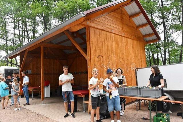 Eine Hütte nicht nur für Jugendliche gibt es jetzt in Gundelfingen
