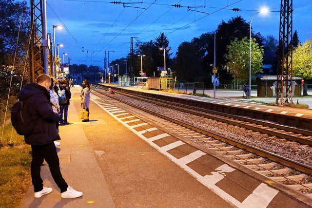 Zuletzt nicht immer von Erfolg gekrnt... (hier in Malterdingen) auf einen Zug.  | Foto: Martin Wendel
