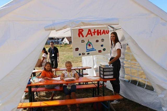 In Grenzach-Wyhlen erschaffen Kinder ihre eigene Stadt