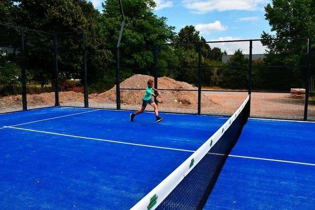 Grenzacher Tennisclub errichtet die erste Padelcourt-Anlage in Südbaden