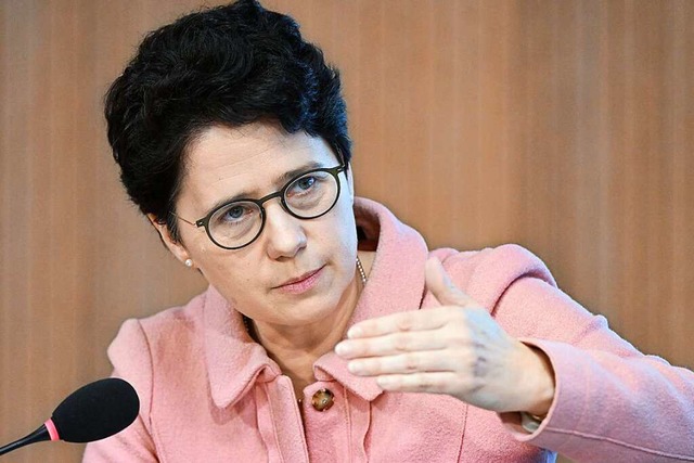 Marion Gentges, Justizministerin von Baden-Wrttemberg  | Foto: Bernd Weibrod (dpa)