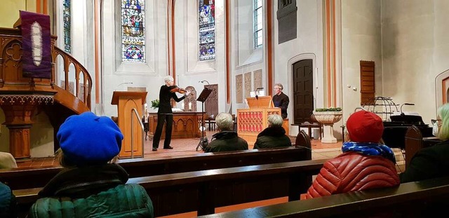 Mehr Licht soll es auch fr die Musiker in der Stadtkirche geben.  | Foto: Gerhard Walser