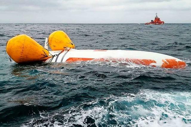 Wundersame Rettung eines Seglers im Atlantik: 