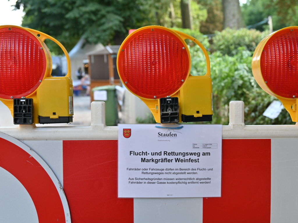 Weinfest in Staufen