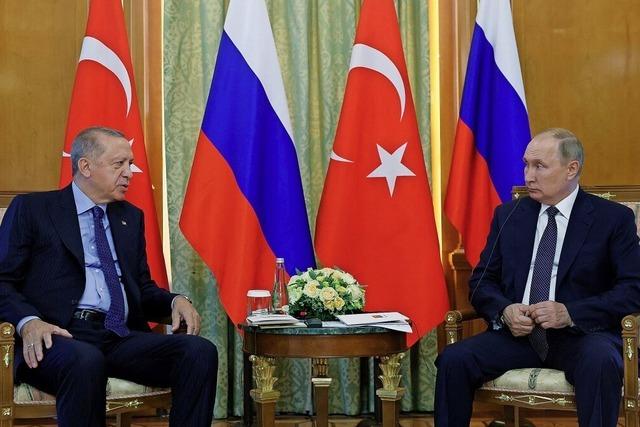 Putin und Erdogan werden Energiepartner