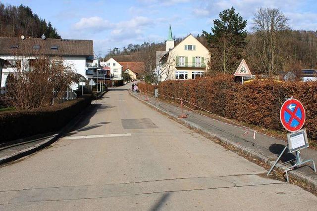 Die Sanierung der Rheinstraße in Schwörstadt wird umfangreicher