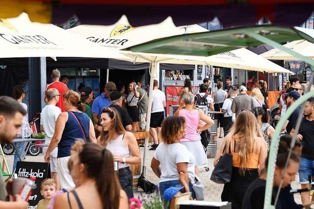 Streetfood-Market auf der Freiburger Messe: Hauptsache ungewöhnlich