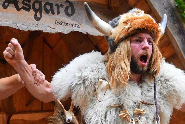 Fotos: Beim Germanenfest in Zell-Mambach geht es wild zur Sache