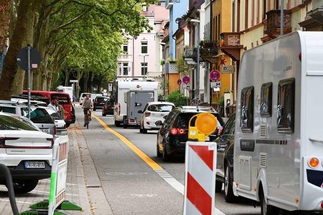 Baustelle macht B31 in Freiburg zum Nadelöhr – Härtetest am Montag