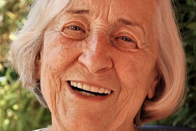 Traudel Bothor, engagiert fr Sport und Frauenrechte, wird 90 Jahre alt