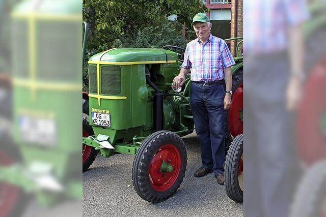 Oldtimer beim Bulldogtreffen