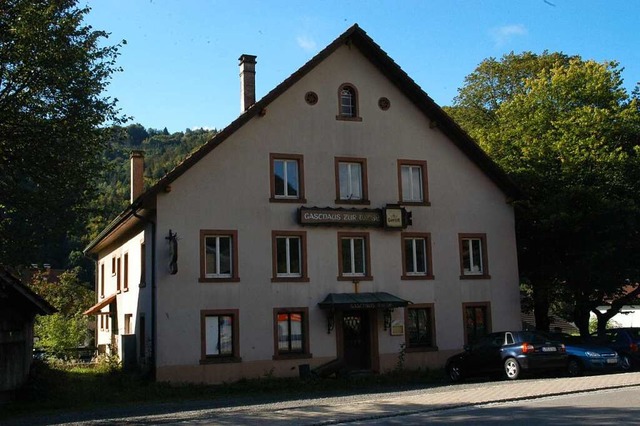Das ehemalige Gasthaus &#8222;Zur Wiese&#8220;  | Foto: Wehrle
