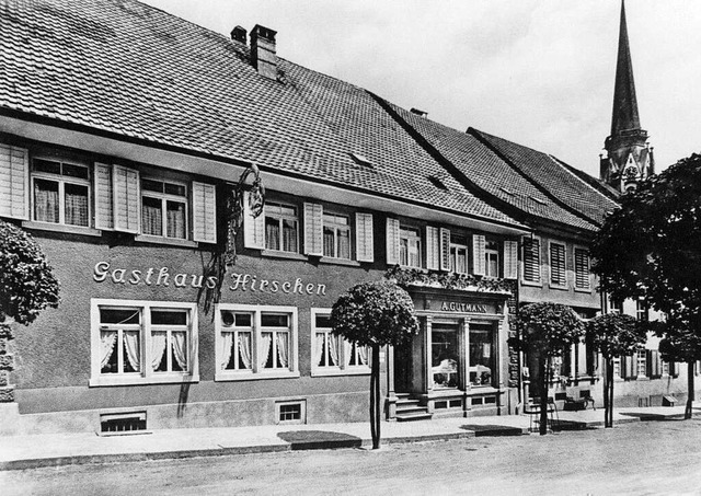 Das ehemalige Gasthaus &#8222;Hirschen...nglich &#8222;Zum roten Lwen&#8220;.  | Foto: privat