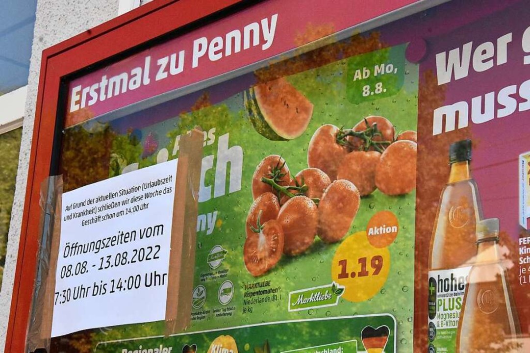 Der Penny-Markt in der Brühlstraße hat in dieser Woche nachmittags geschlossen.  | Foto: Kathrin Ganter
