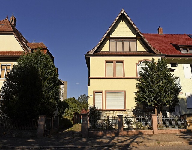 Dieses Haus an der Tumringer Strae wa...e der Wohnort der Familie Bodenheimer.  | Foto: Jonas Hirt