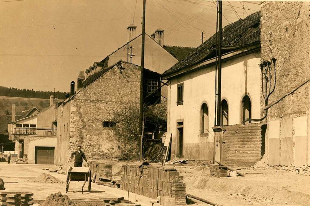 Die Lörrach Synagoge um 1938  | Foto: Stadtarchiv Lörrach