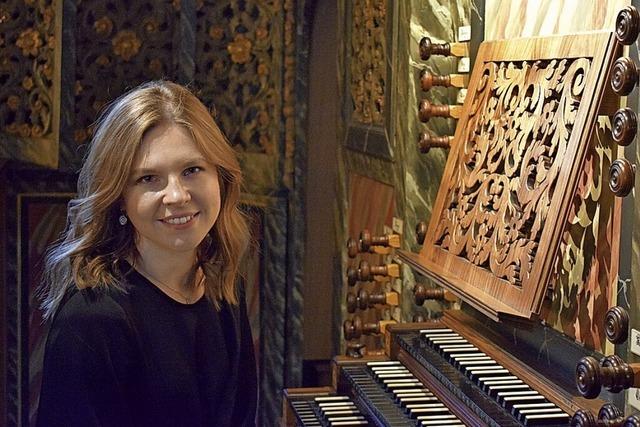 Die Organistin Mona Rodestvenskyte spielt Werke von Sweelinck und Nishimura in St. Peter