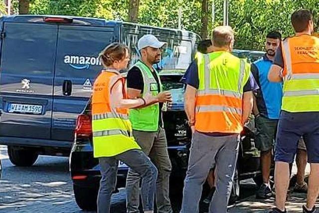 Amazon-Fahrer in Freiburg streiken wegen Lohnausfall und -kürzung