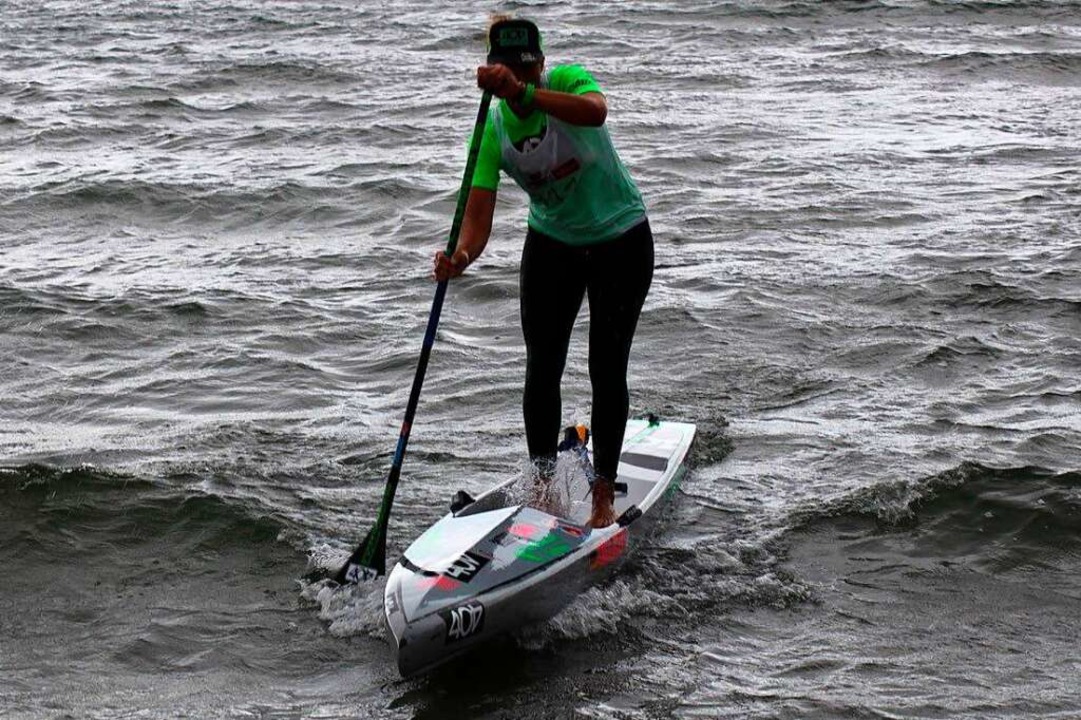 Deutsche Meisterin im StandupPaddling "Durch Sport bin ich