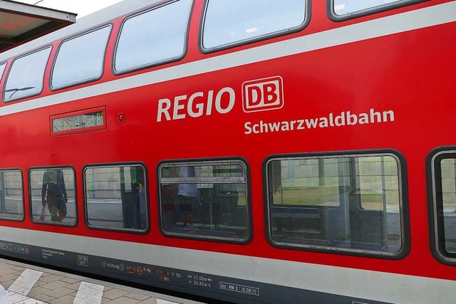 Die Fahrt mit der Schwarzwaldbahn ist ... wieder frei sein, kndigt die Bahn an  | Foto: Victoria Langelott