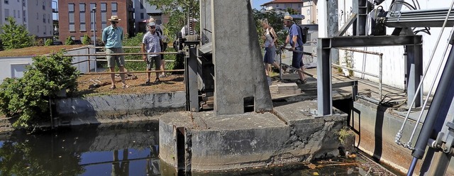 Besichtigungstour zu den Wasserkraftanlagen in Emmendingen   | Foto: Sylvia-Karina Jahn