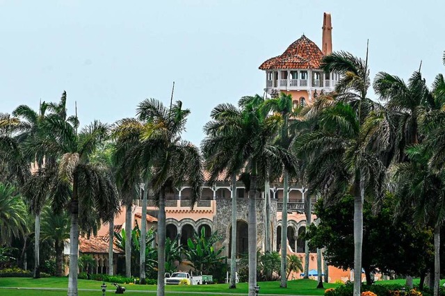 Trumps Club und Anwesen Mar-A-Lago in Palm Beach.  | Foto: GIORGIO VIERA (AFP)