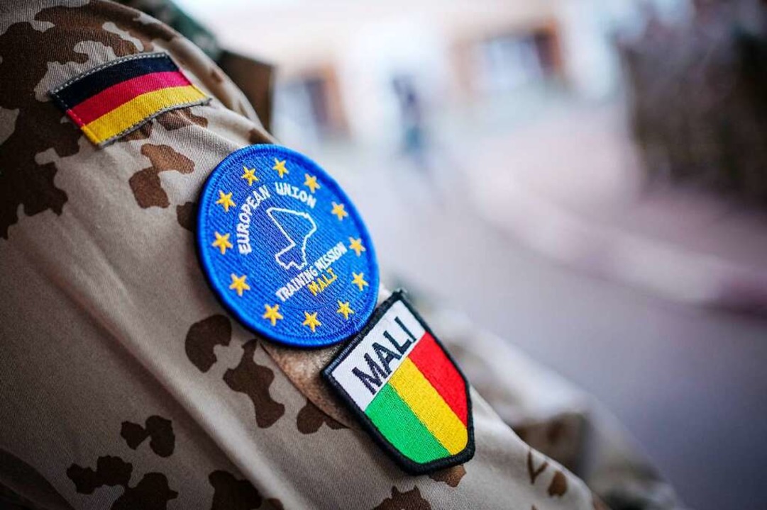 Deutschland setzt den Bundeswehr-Einsa...rikanischen Mali bis auf Weiteres aus.  | Foto: Kay Nietfeld (dpa)