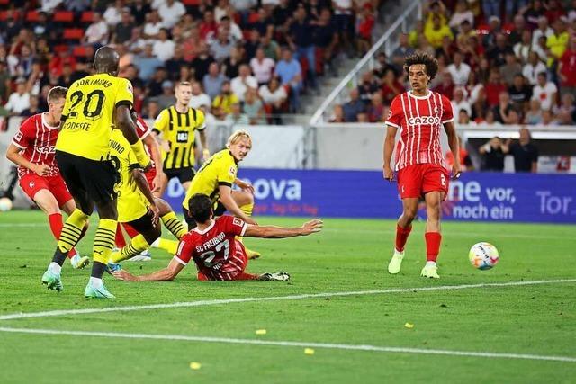 Fotos: Der SC Freiburg kassiert gegen Dortmund drei Jokertore