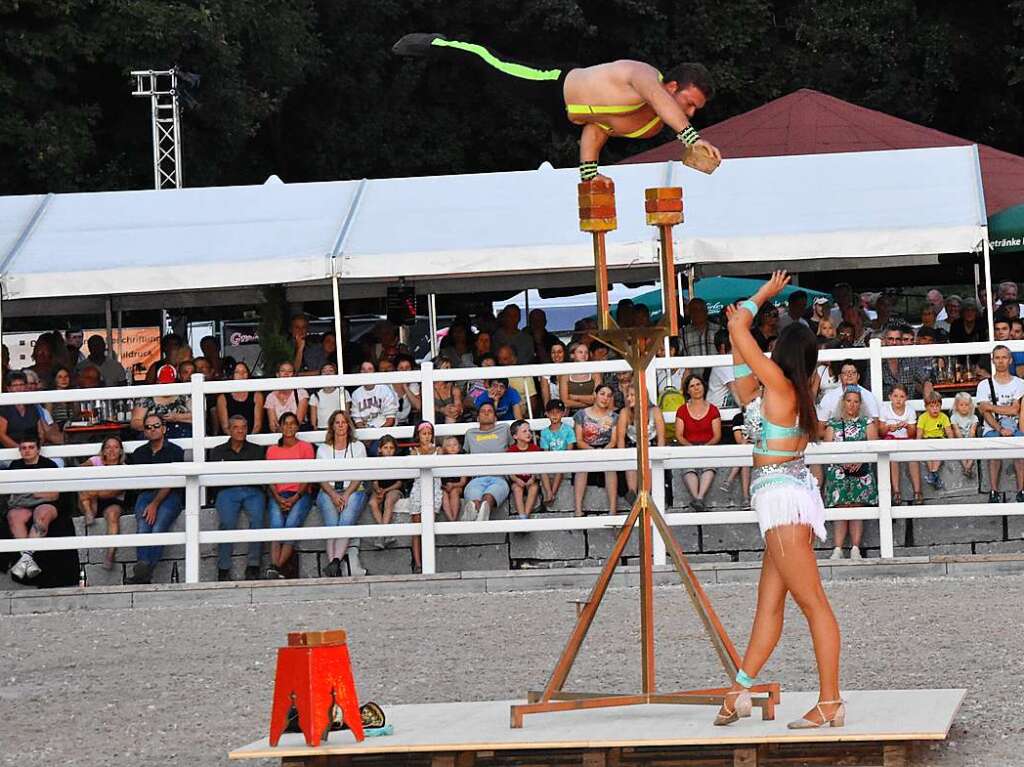 Reitclub Gundelfingen feiert mit groem Turnier und einer Show 50-jhriges Bestehen.