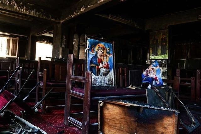 Mindestens 40 Tote nach Brand in koptischer Kirche in Kairo