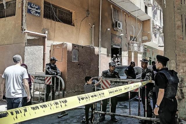 41 Tote bei Brand in Kopten-Kirche