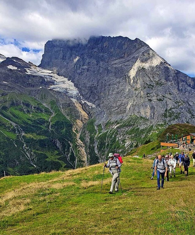 Exkursion: Eine Gruppe des Waldkircher...arzwaldvereins wanderte in den Alpen.   | Foto: Uwe Schwilski/Verein