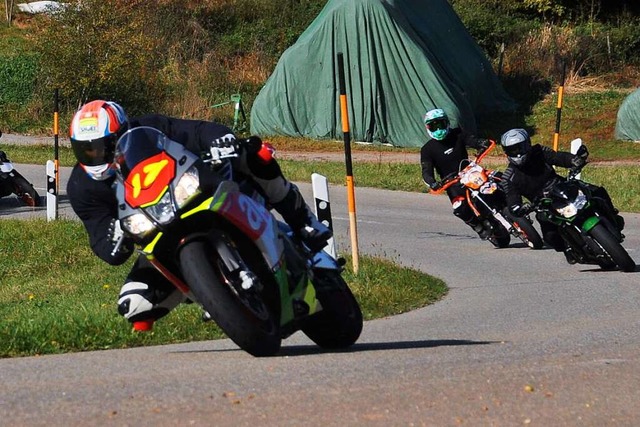 Die Polizei kontrollierte Motorrder im Wiesental (Symbolfoto).  | Foto: Daniel Gramespacher