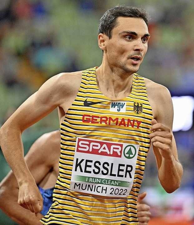 Christoph Kessler im EM-Vorlauf über 1500 Meter  | Foto: IMAGO/Kai Peters