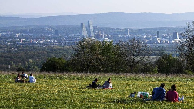 Der Blick Richtung Basel vom Lindenplatz  | Foto: Juri Junkov