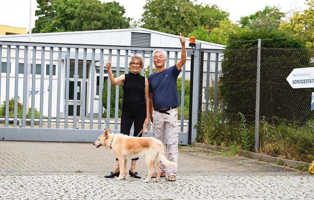 Die Kreativpioniere&#8194;Astrid Hohorst und Raimund Schall sind optimistisch.  | Foto: Rita Eggstein