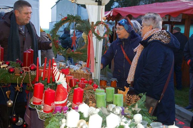 Der letzte Weihnachtsmarkt in Adelhausen fand im Jahr 2019 statt.  | Foto: Petra Wunderle