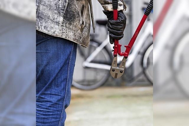 Schaden durch Fahrraddiebstahl wchst