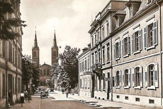 Das Hotel Krauss in Lahr war einst das erste Haus am Platz