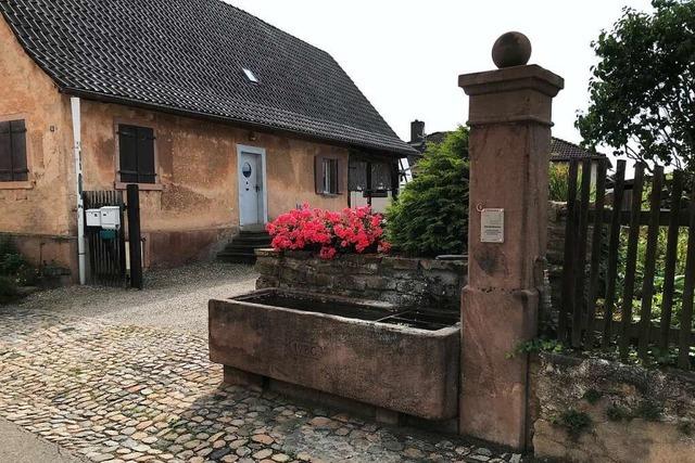 Viele Dorfbrunnen im Freiburger Umland laufen trotz Trockenheit weiter
