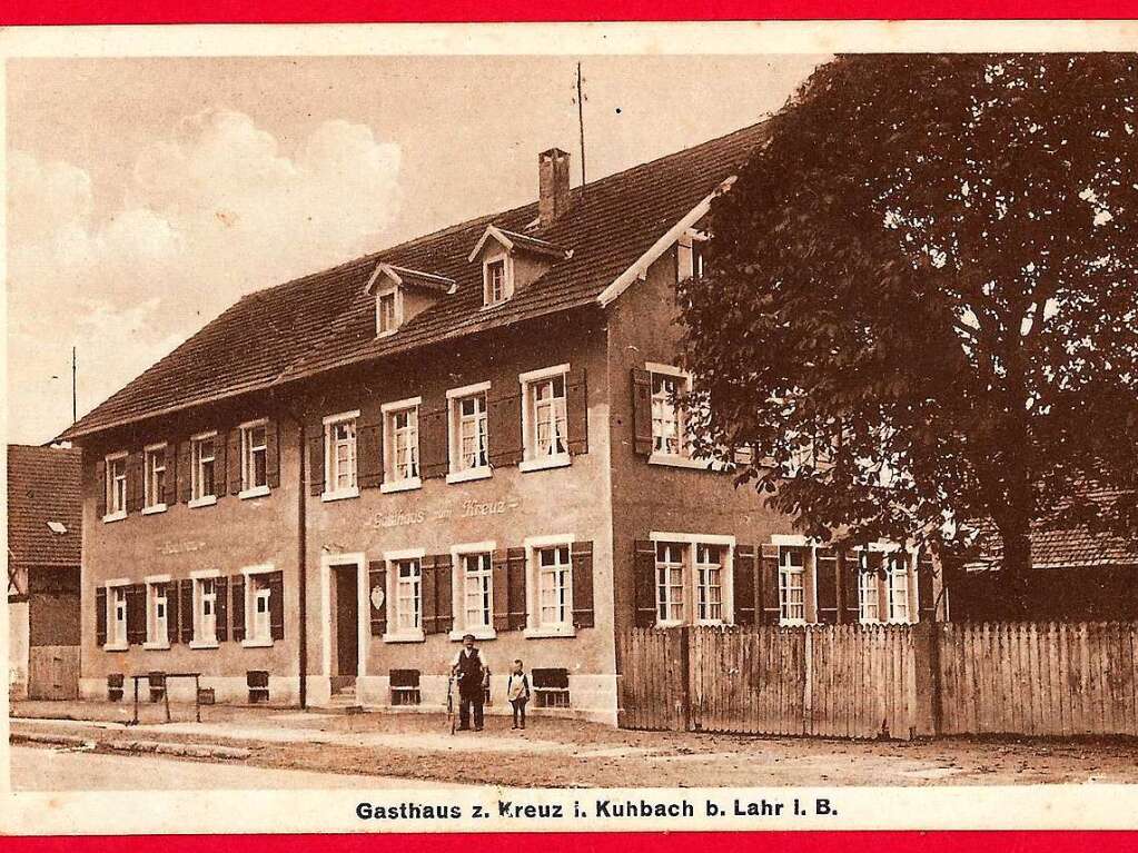 Gasthaus Kreuz ca. 1960