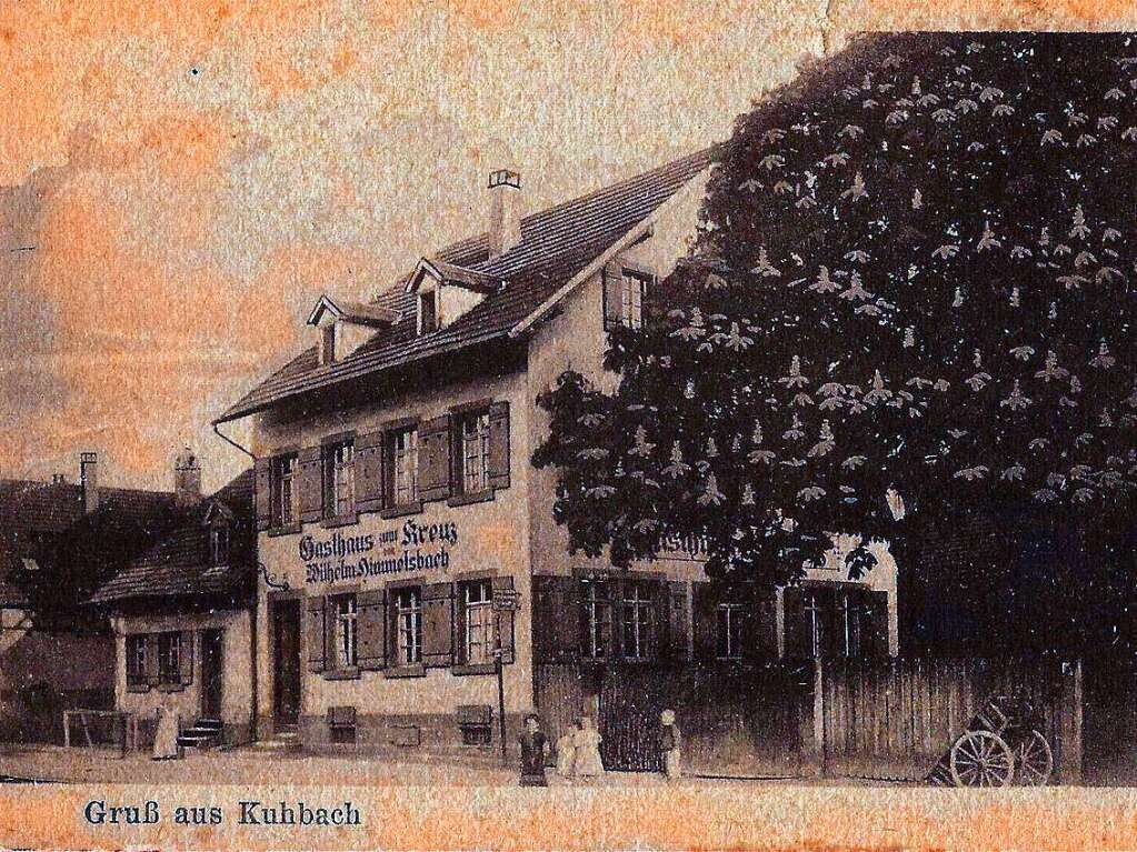 Gasthaus Kreuz ca. 1925