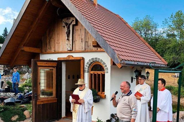 Kapelle auf dem Bürlehof in Falkau ist eingeweiht