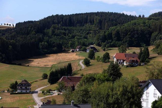 In Biederbach genießen sehr wenige Einwohner sehr viel Natur