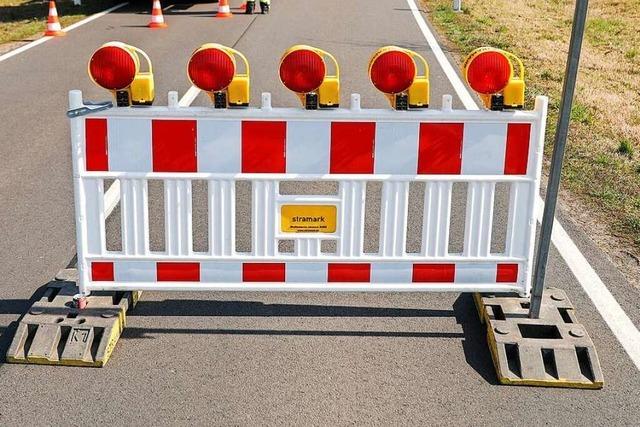 Verkehrsbehinderungen in Grenzach dauern bis September