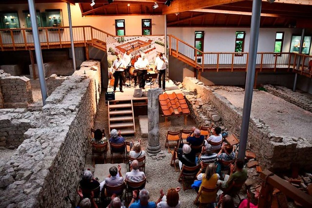 Die  Turtle Ramblers begeisterten bei ihrem Konzert in der Rmervilla.  | Foto: Heinz und Monika Vollmar