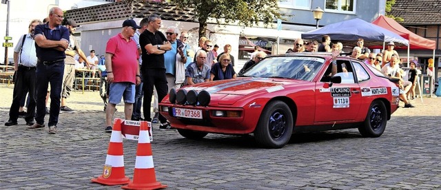 Der Porsche 924 von Jrg Phlemann und...n Prfungen der Olympia Revival Rallye  | Foto: Jrg Phlemann