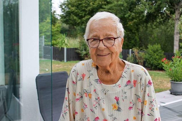 Emma Ruigis feiert in Meißenheim ihren 90. Geburtstag