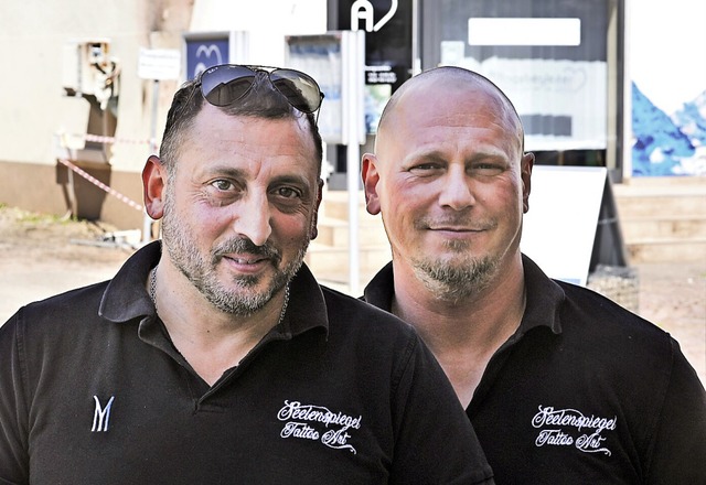 Salvatore Macula (links) und sein Geschftspartner Marek Depta  | Foto: Jonas Hirt